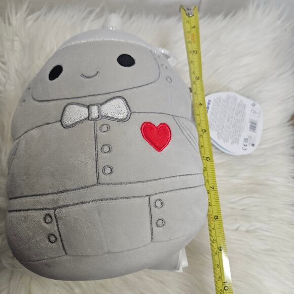 NWT Squishmallows Tin Man Plush Toy, Wizard of Oz Collection, 8 Inch - Picture 5 of 6